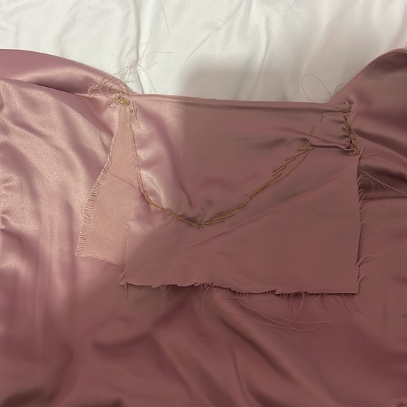 Dusty Pink Bridesmaid Dress - Picture 6 of 6